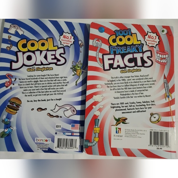 :* Mix lot of 8 kids children joke , knock knock jokes and riddles books . Funny - Picture 3 of 12